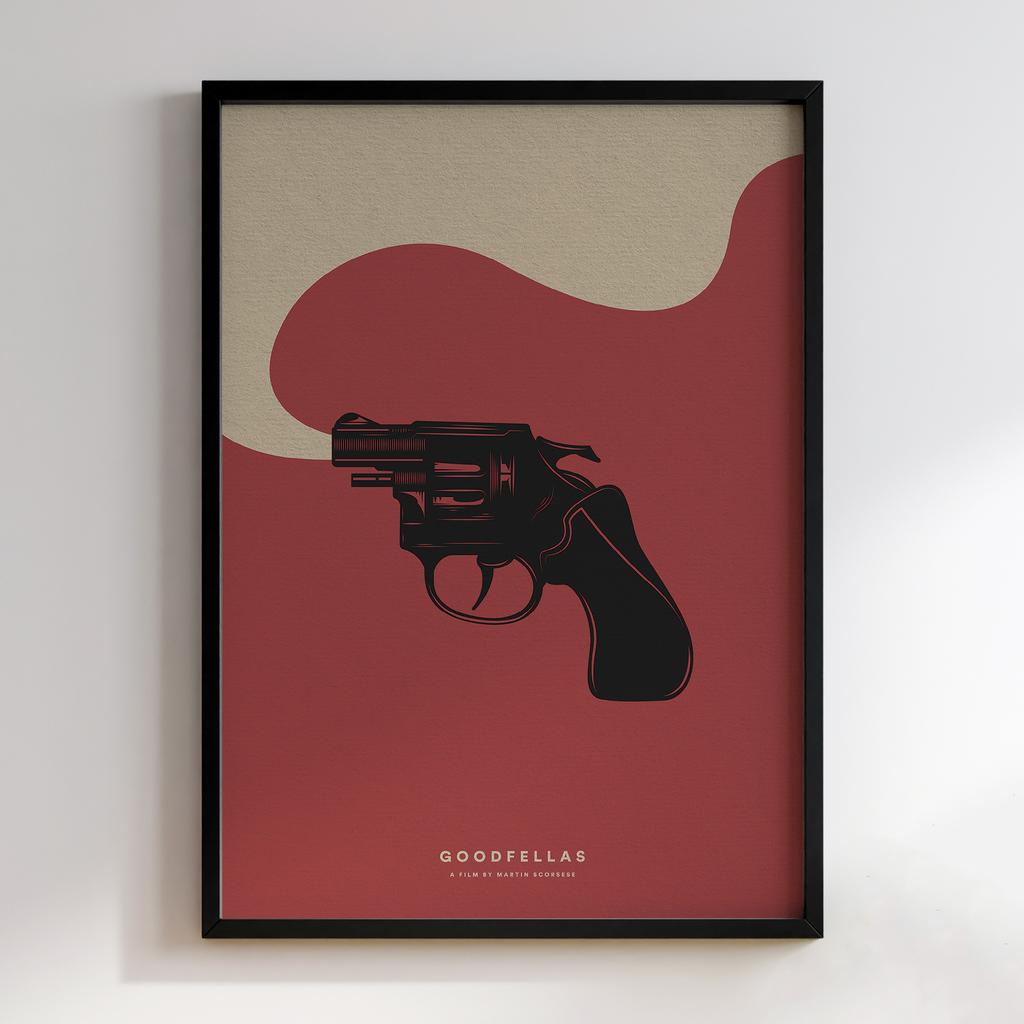 Мінімалістичний постер Славні хлопці (Goodfellas) GF11