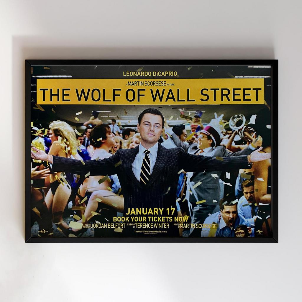 Постер Вовк з Волл-Стріт (The Wolf of Wall Street) WS01