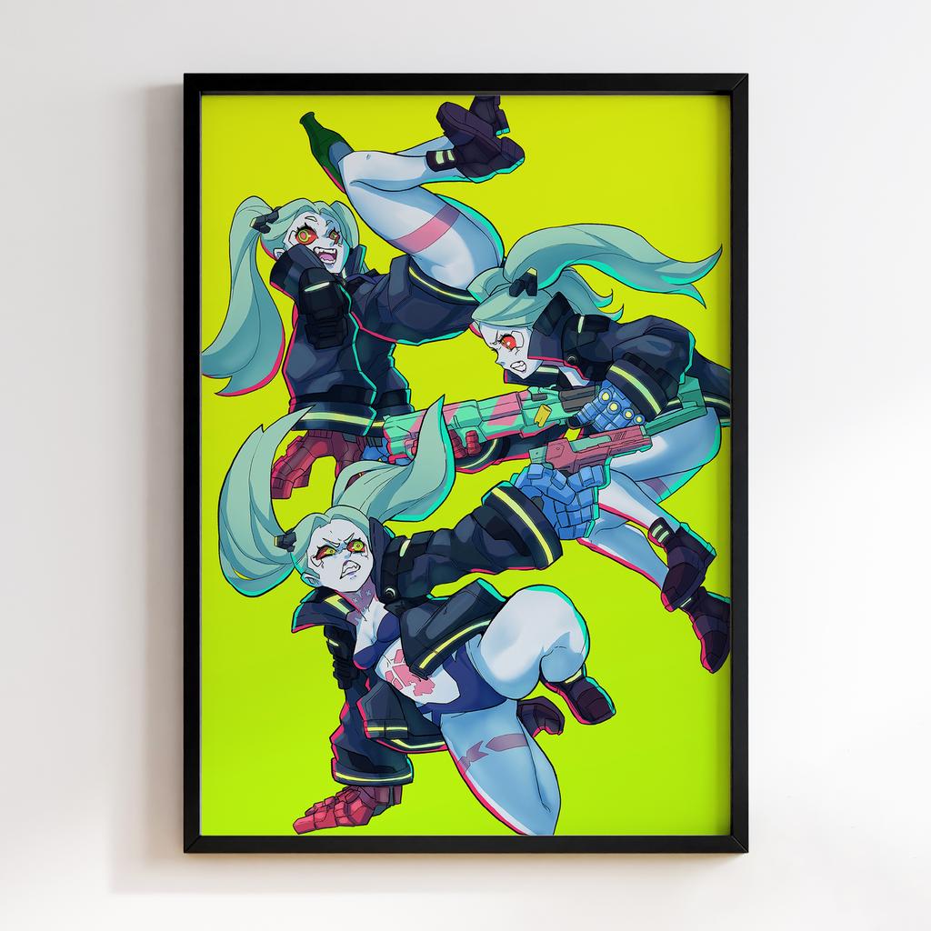 Постер Cyberpunk: Edgerunners (Кіберпанк) CE021