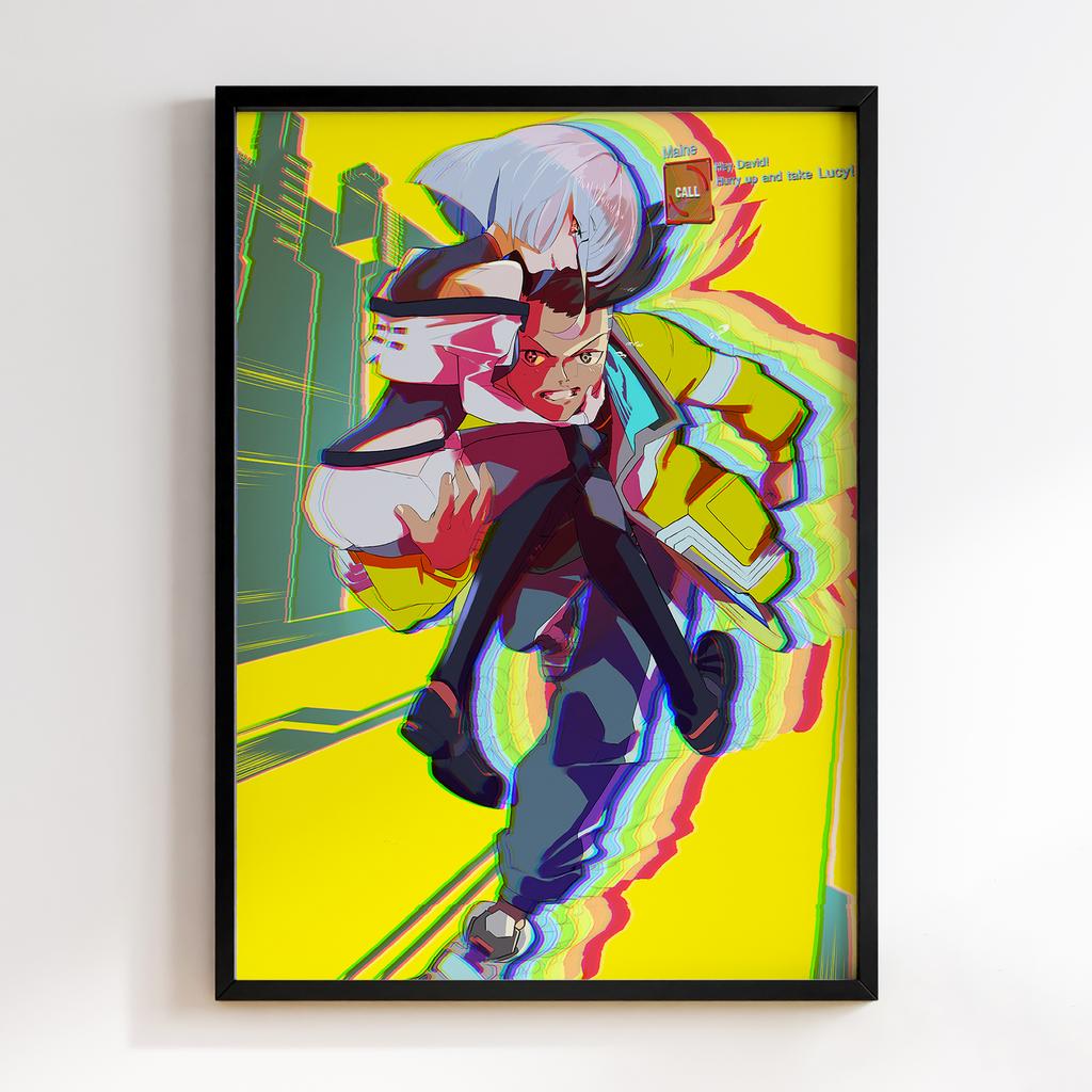 Постер Cyberpunk: Edgerunners (Кіберпанк) CE024