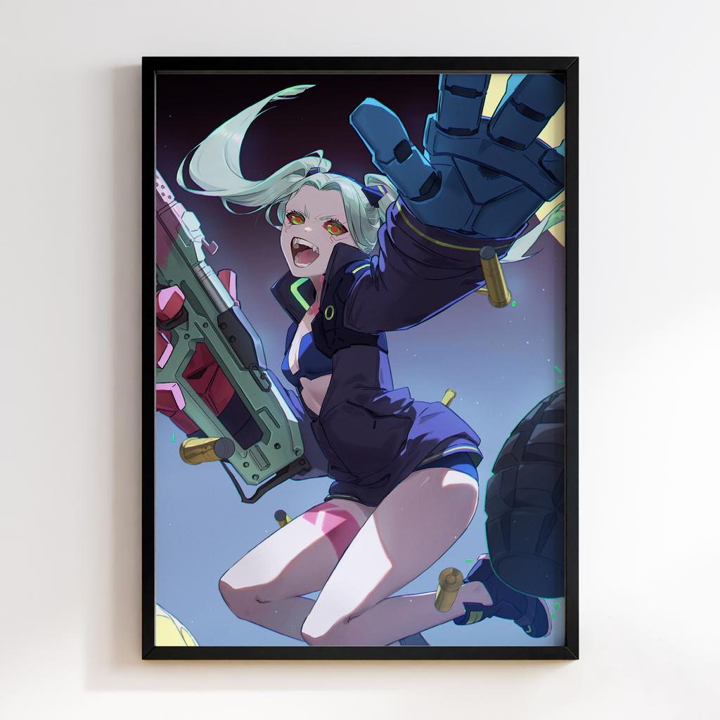 Постер Cyberpunk: Edgerunners (Кіберпанк) CE033