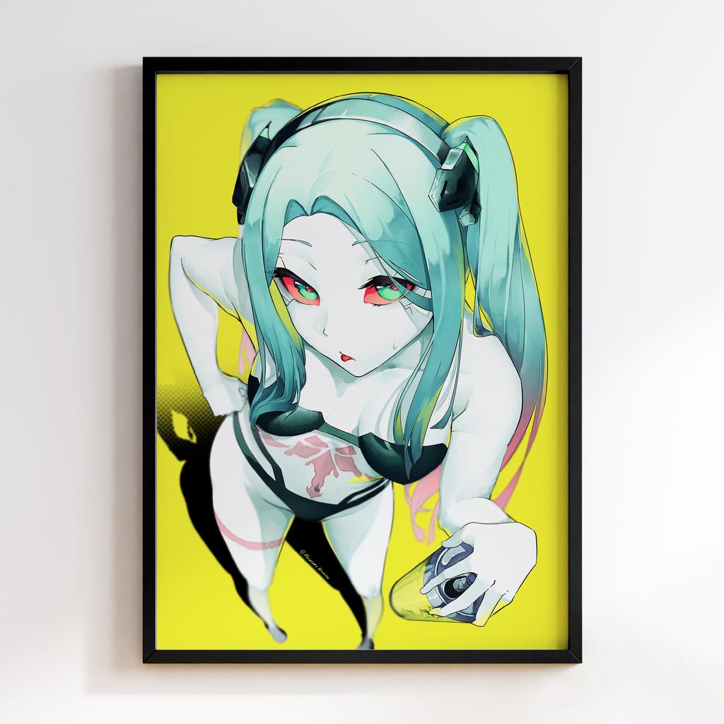 Постер Cyberpunk: Edgerunners (Кіберпанк) CE035