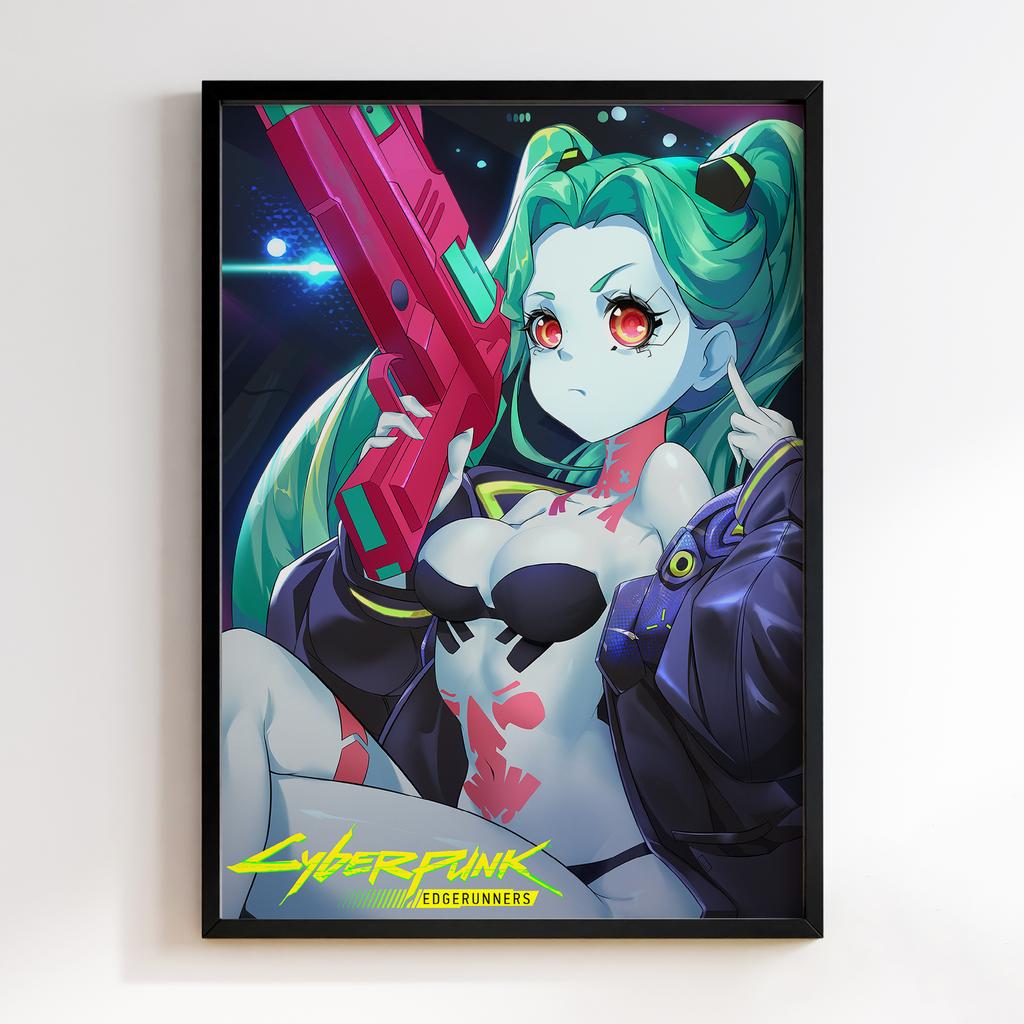 Постер Cyberpunk: Edgerunners (Кіберпанк) CE043