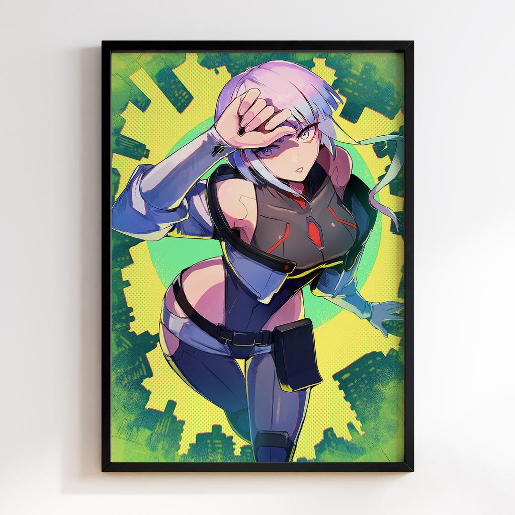 Постер Cyberpunk: Edgerunners (Кіберпанк) CE046