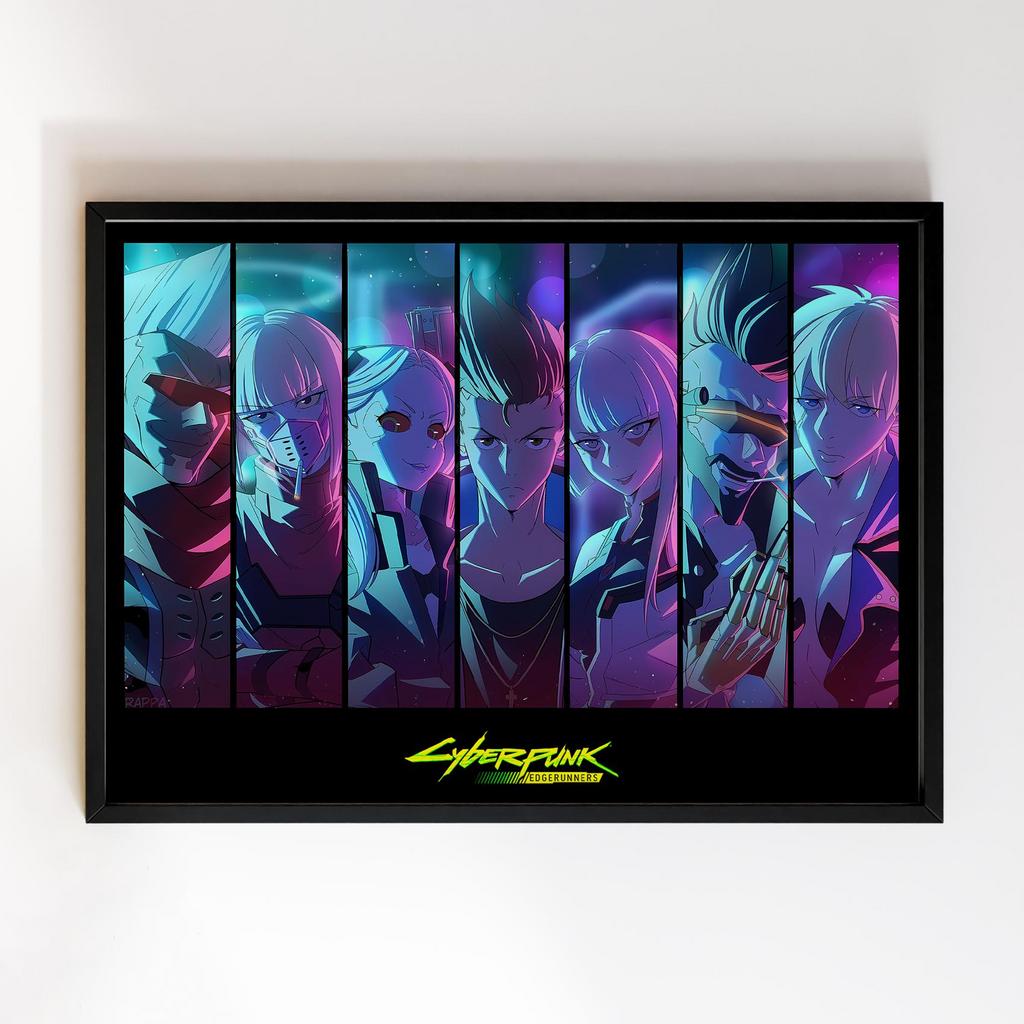 Постер Cyberpunk: Edgerunners (Кіберпанк) CE081