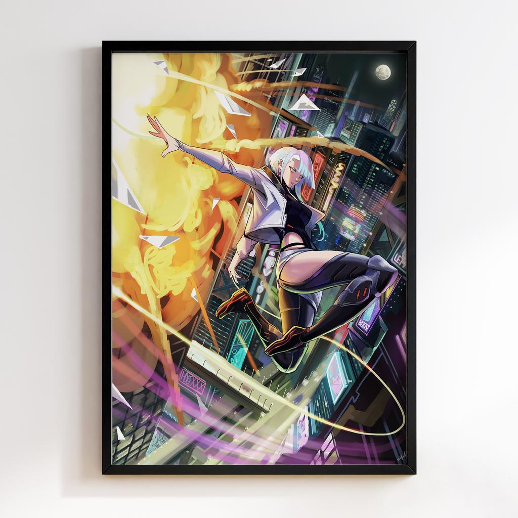 Постер Cyberpunk: Edgerunners (Кіберпанк) CE086