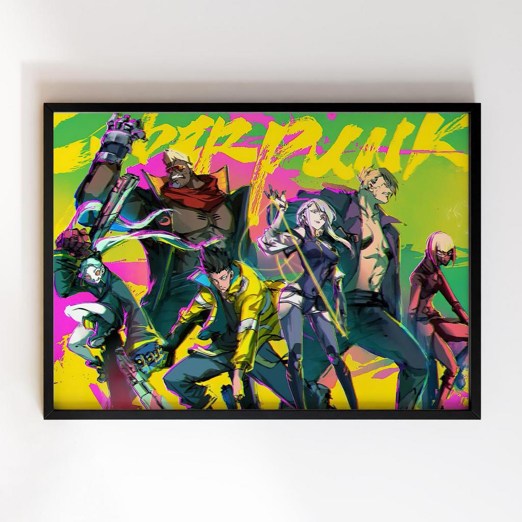 Постер Cyberpunk: Edgerunners (Кіберпанк) CE103