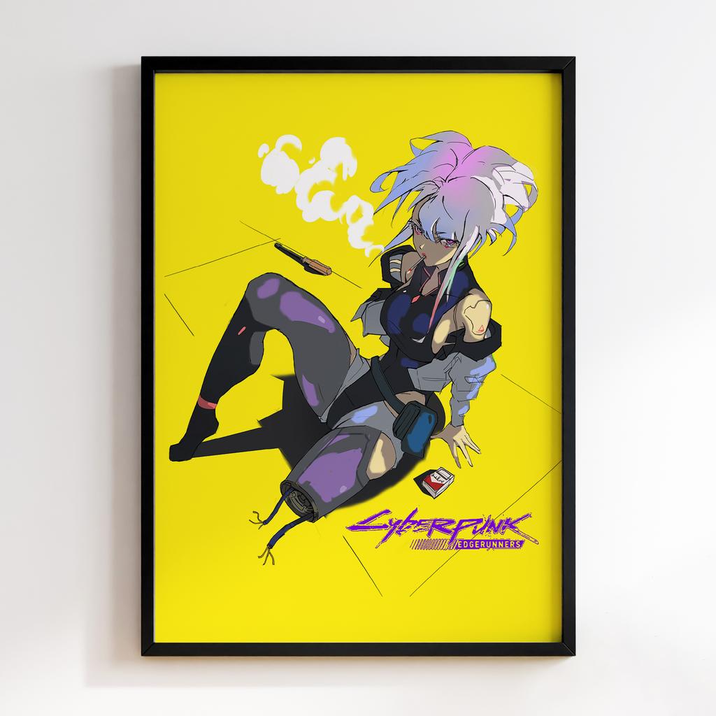 Постер Cyberpunk: Edgerunners (Кіберпанк) CE109