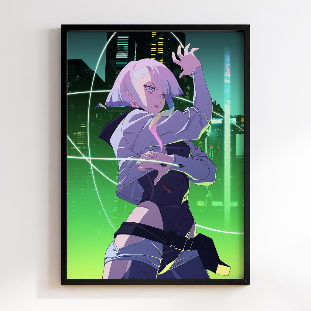 Постер Cyberpunk: Edgerunners (Кіберпанк) CE106