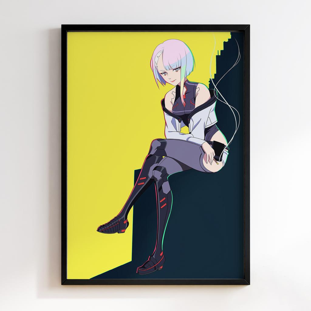 Постер Cyberpunk: Edgerunners (Кіберпанк) CE117