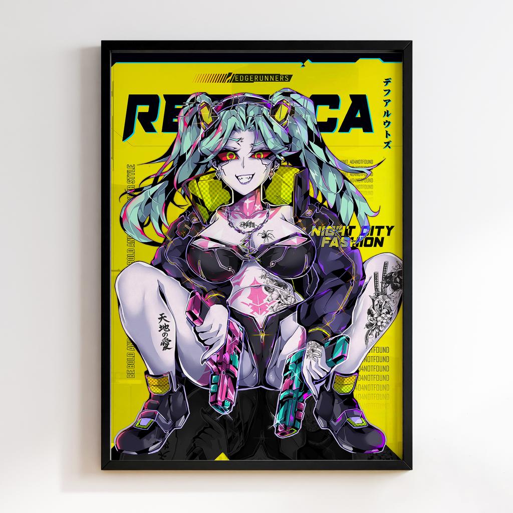 Постер Cyberpunk: Edgerunners (Кіберпанк) CE124