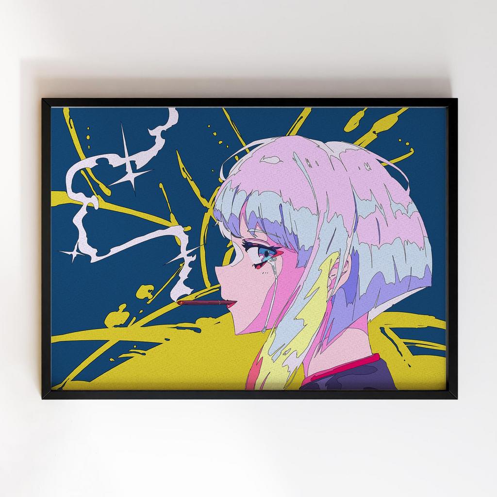 Постер Cyberpunk: Edgerunners (Кіберпанк) CE120