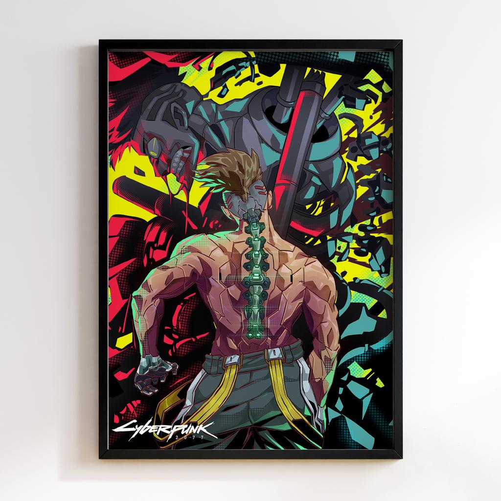 Постер Cyberpunk: Edgerunners (Кіберпанк) CE122