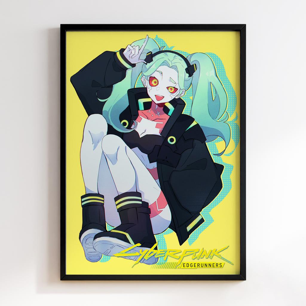 Постер Cyberpunk: Edgerunners (Кіберпанк) CE131
