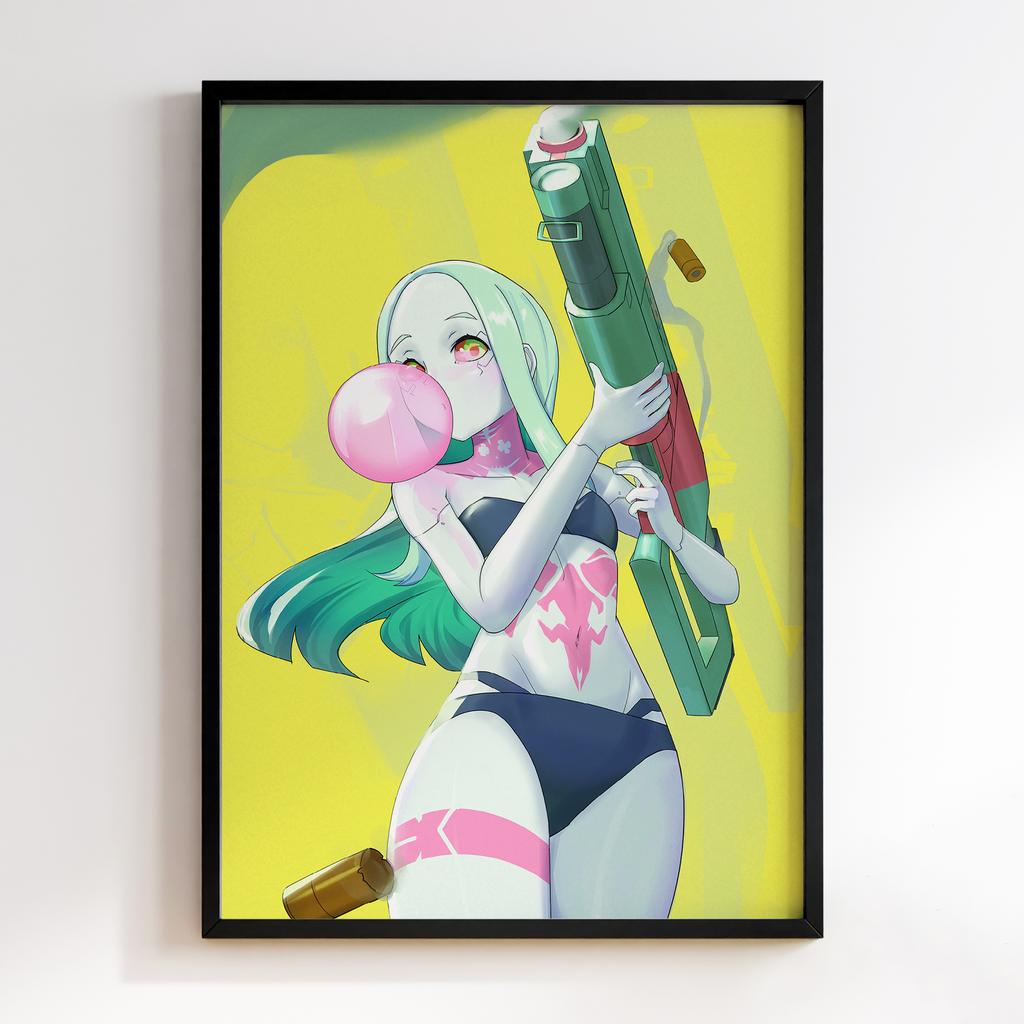 Постер Cyberpunk: Edgerunners (Кіберпанк) CE132