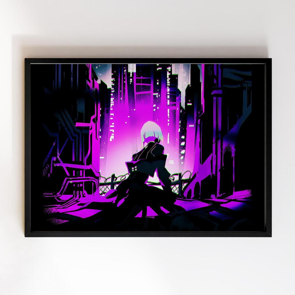 Постер Cyberpunk: Edgerunners (Кіберпанк) CE137