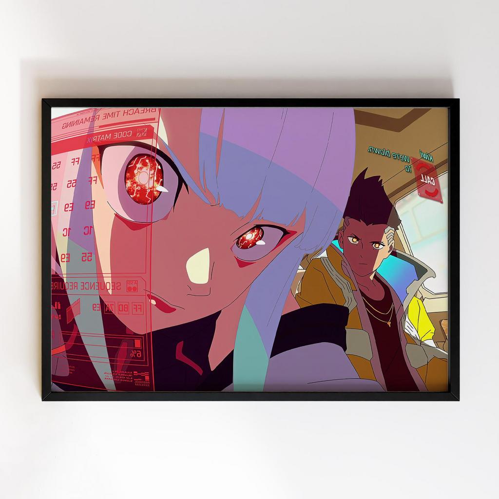 Постер Cyberpunk: Edgerunners (Кіберпанк) CE140