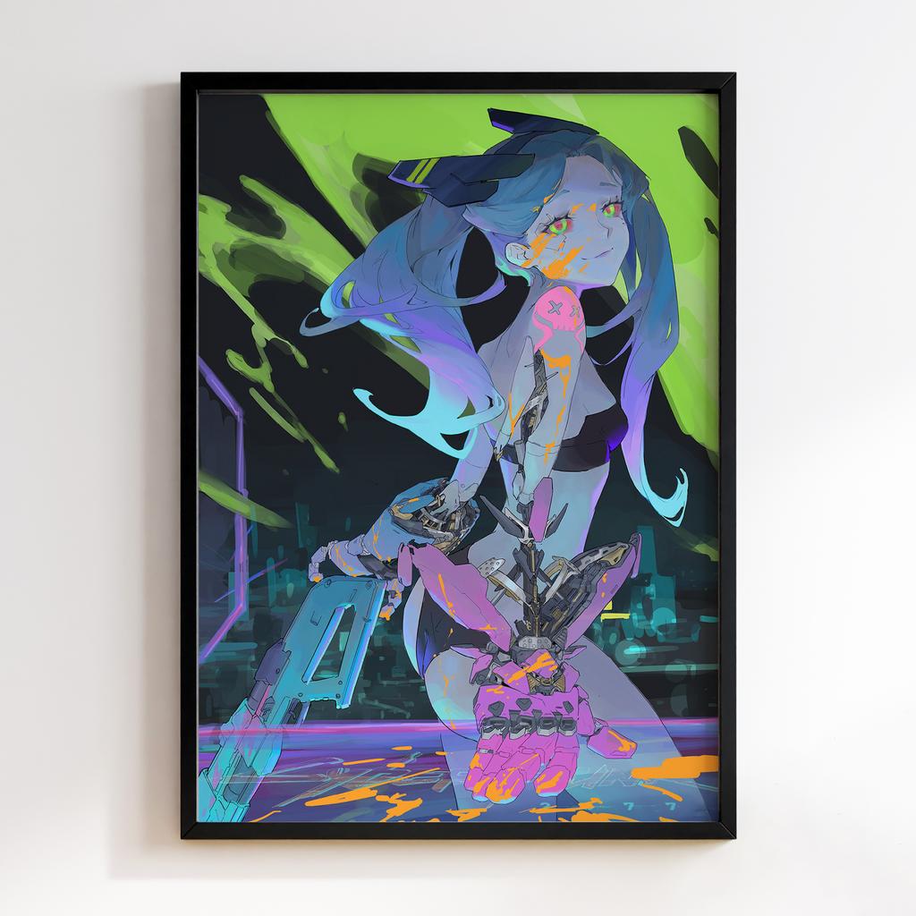 Постер Cyberpunk: Edgerunners (Кіберпанк) CE141