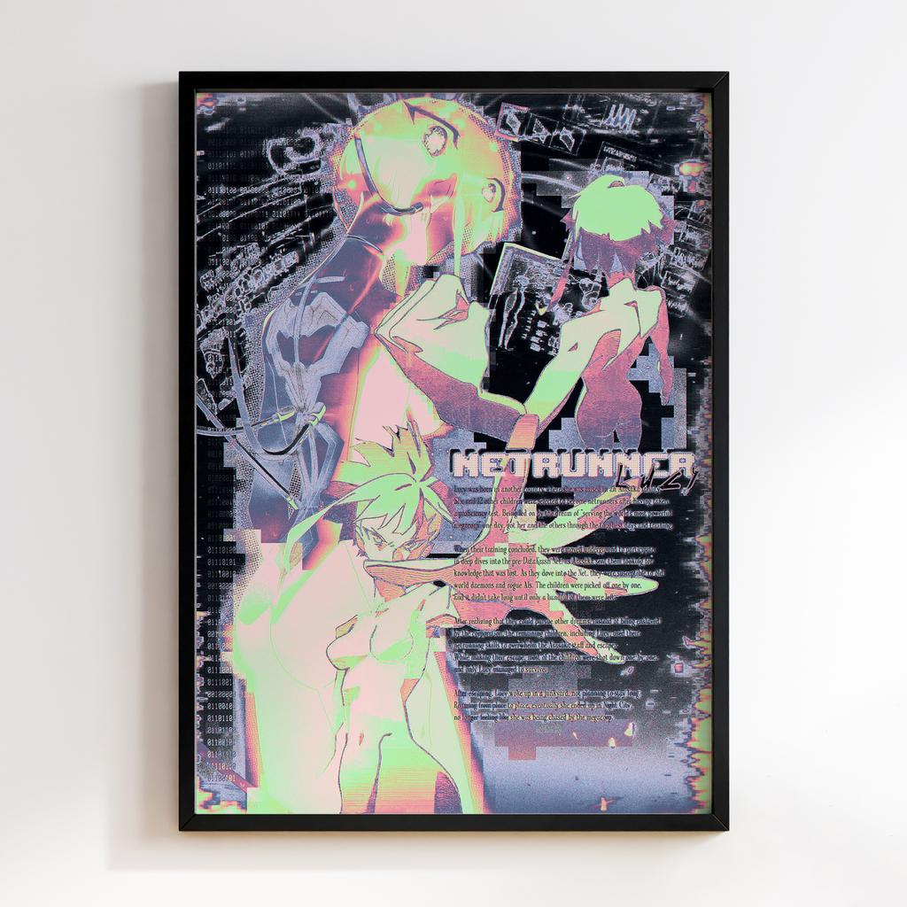 Постер Cyberpunk: Edgerunners (Кіберпанк) CE144