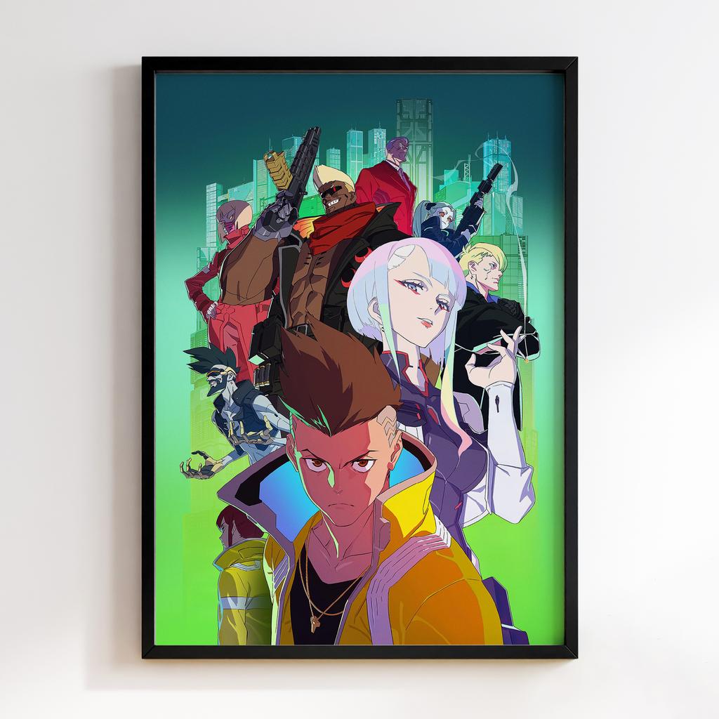 Постер Cyberpunk: Edgerunners (Кіберпанк) CE146