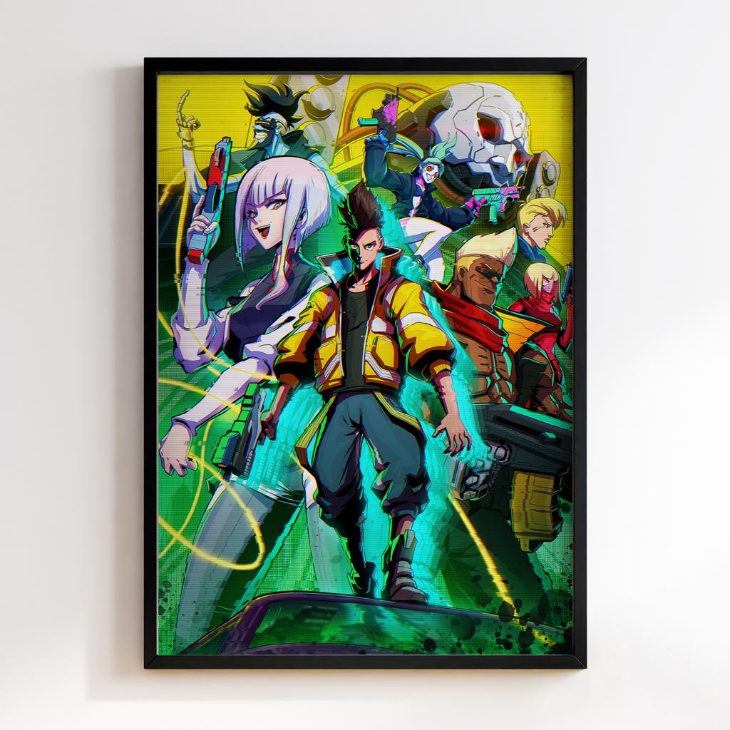 Постер Cyberpunk: Edgerunners (Кіберпанк) CE147