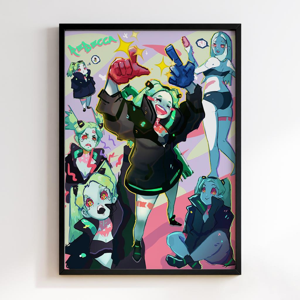 Постер Cyberpunk: Edgerunners (Кіберпанк) CE148