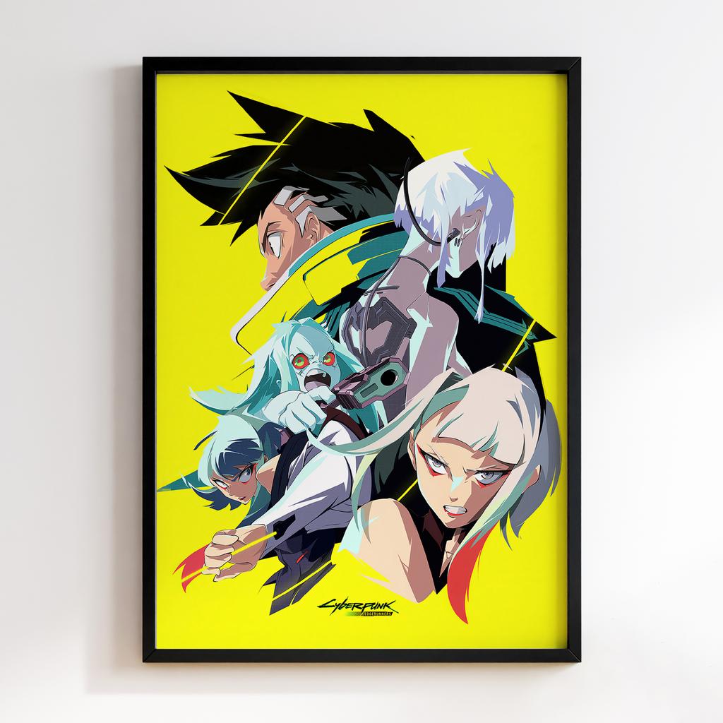 Постер Cyberpunk: Edgerunners (Кіберпанк) CE152