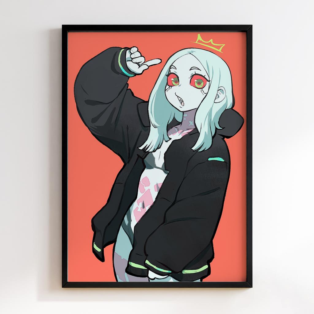 Постер Cyberpunk: Edgerunners (Кіберпанк) CE154