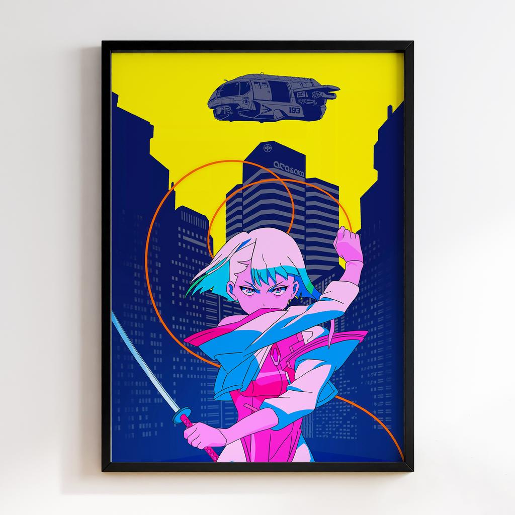 Постер Cyberpunk: Edgerunners (Кіберпанк) CE155