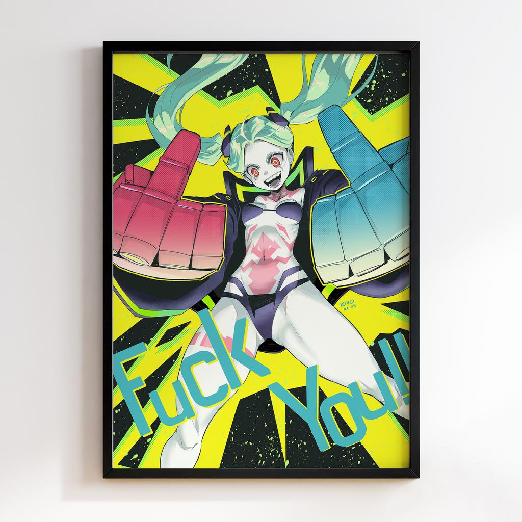 Постер Cyberpunk: Edgerunners (Кіберпанк) CE158