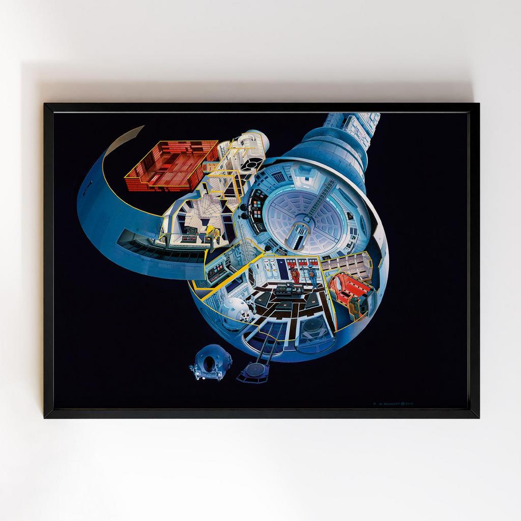 Постер Космическая одиссея 2001 года / 2001: A Space Odyssey SO033