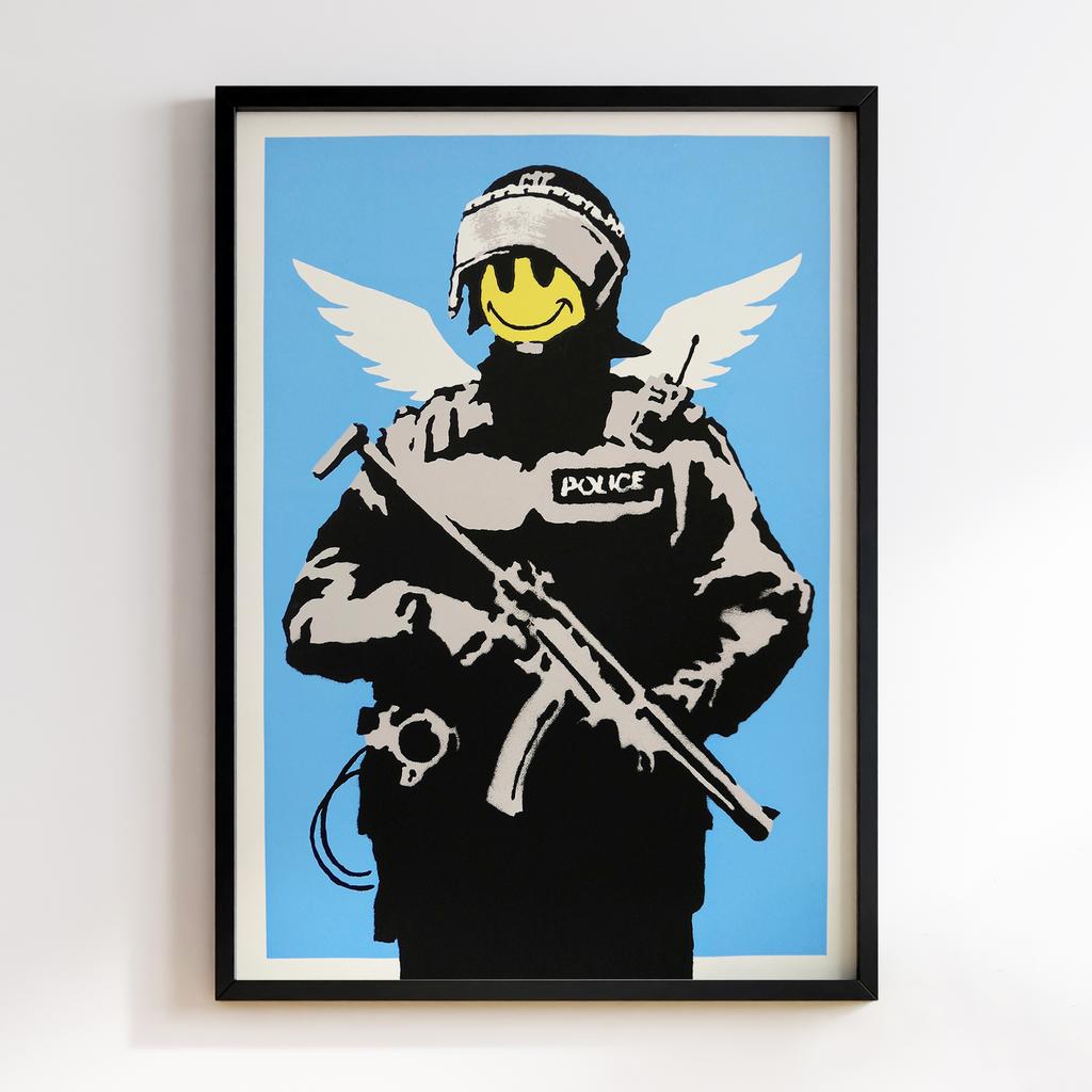 Постер Banksy Flying Copper