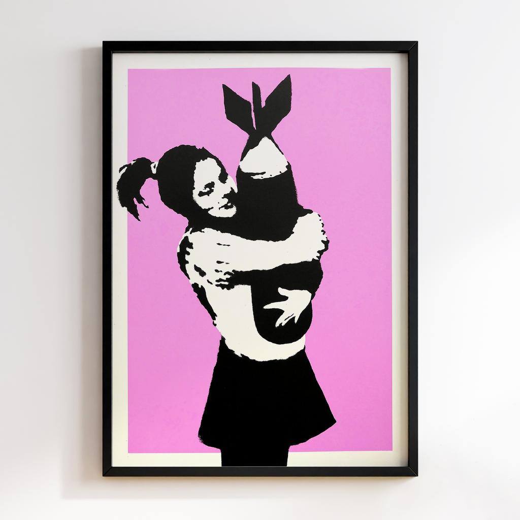Постер Banksy Bomb Love
