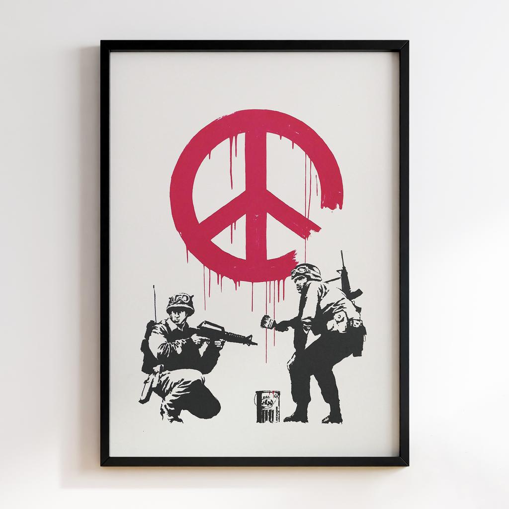 Постер Banksy CND Soldiers