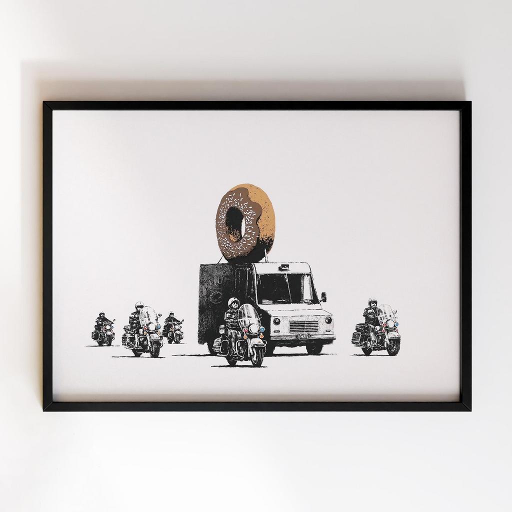 Постер Banksy Donuts Dark