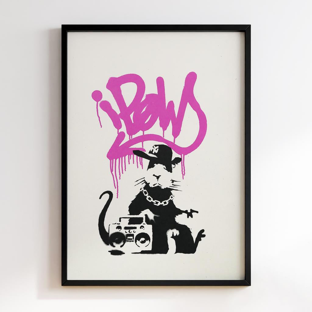 Постер Banksy Gangsta Rat