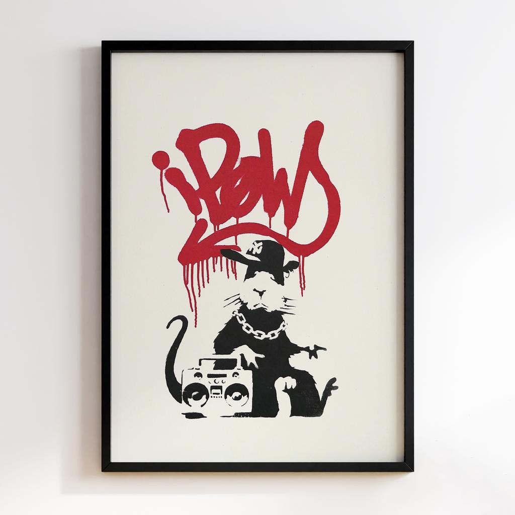 Постер Banksy Gangsta Rat