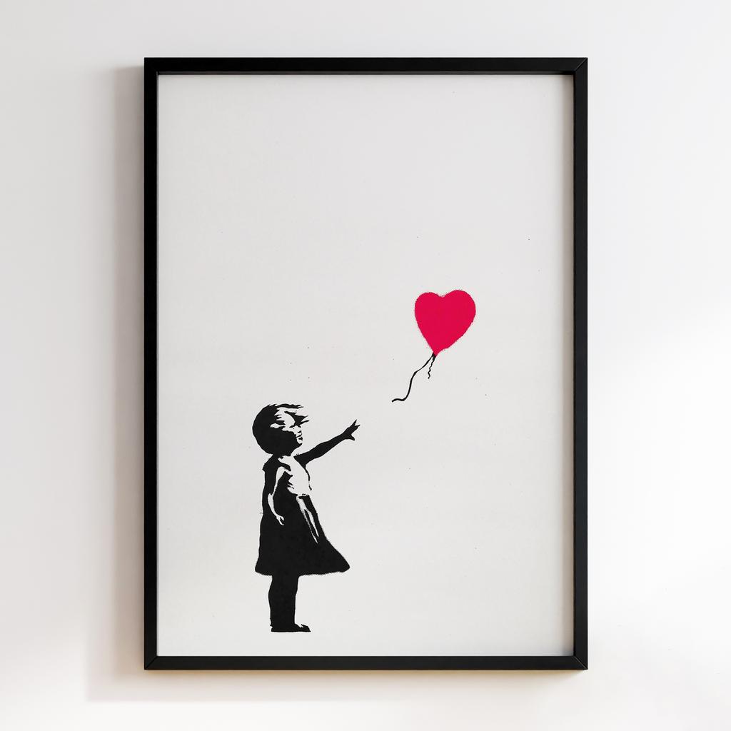 Постер Banksy Girl With Balloon