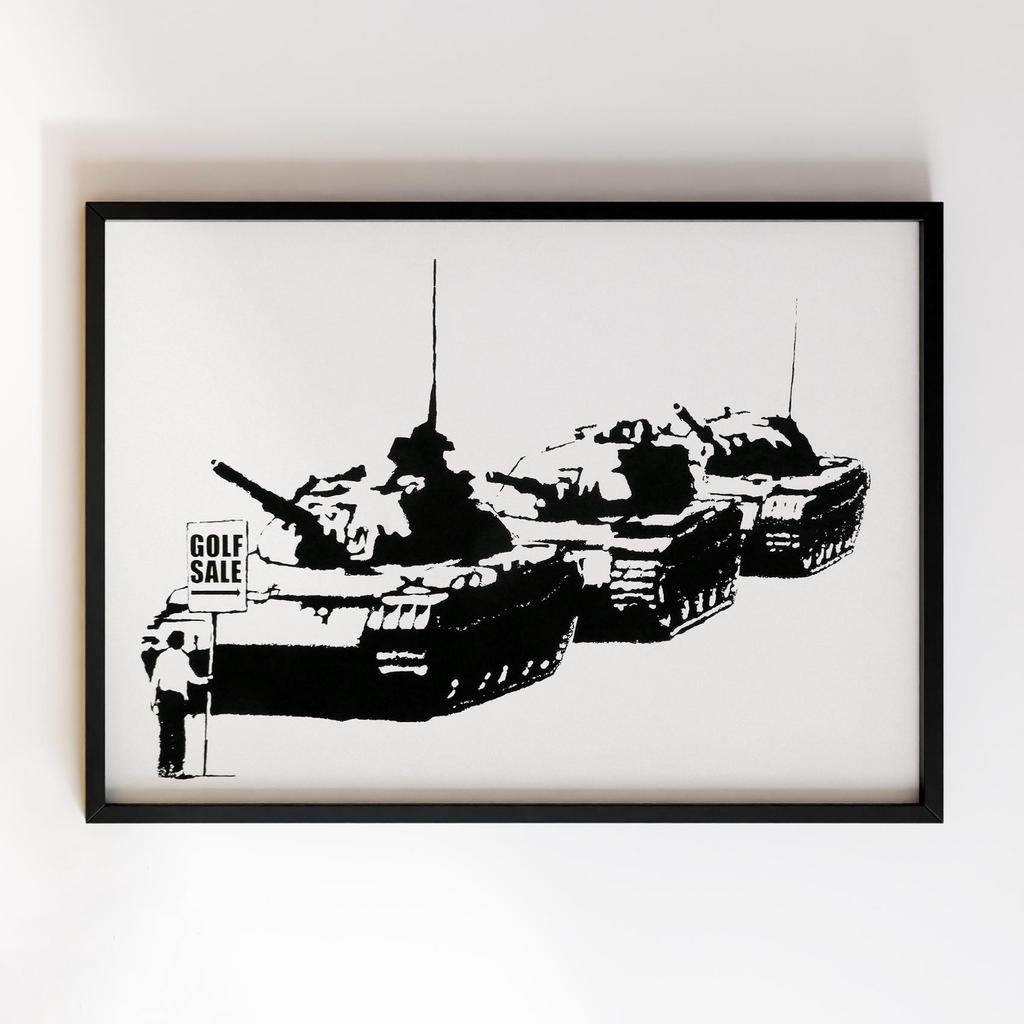 Постер Banksy Golf Sale