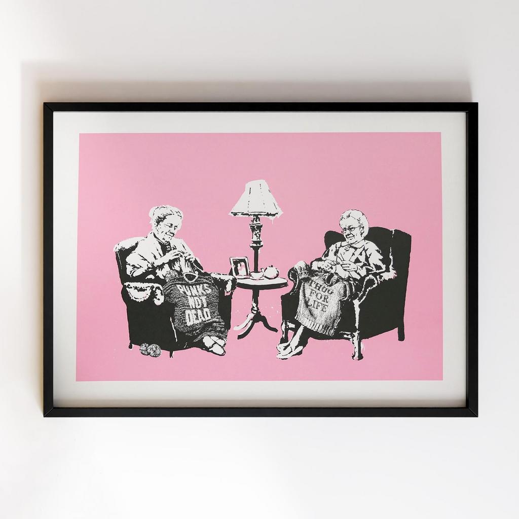 Постер Banksy Grannies