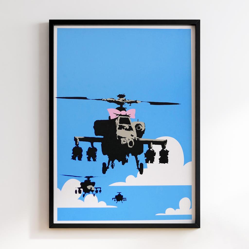 Постер Banksy Happy Choppers