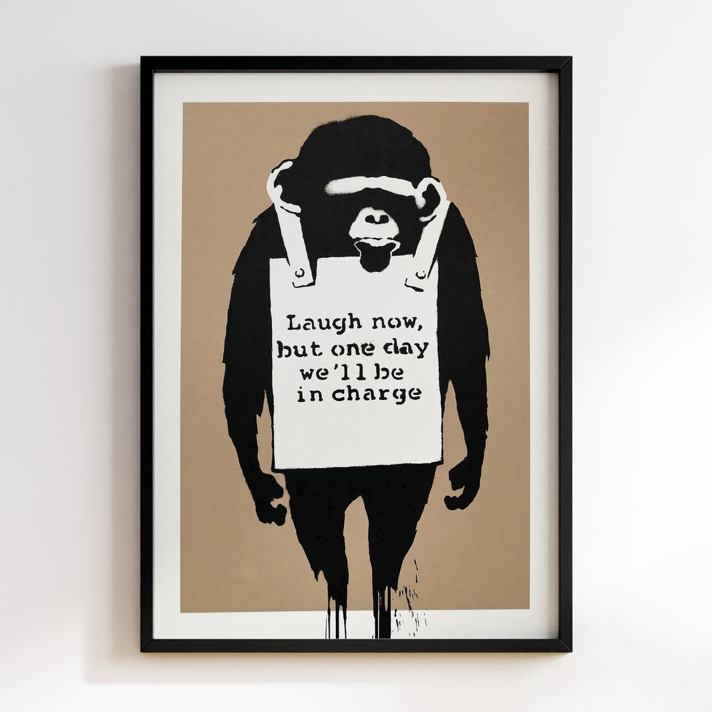 Постер Banksy Laugh Now