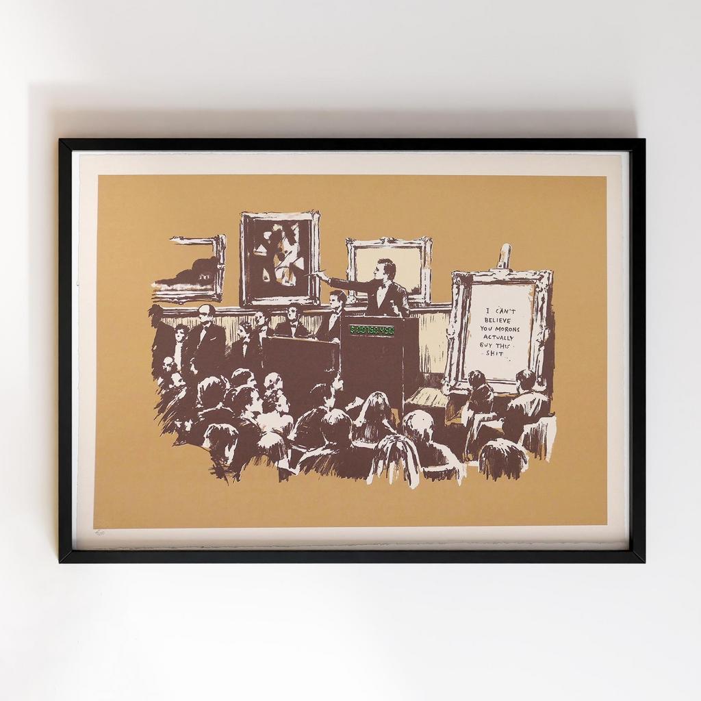 Постер Banksy Morons #1