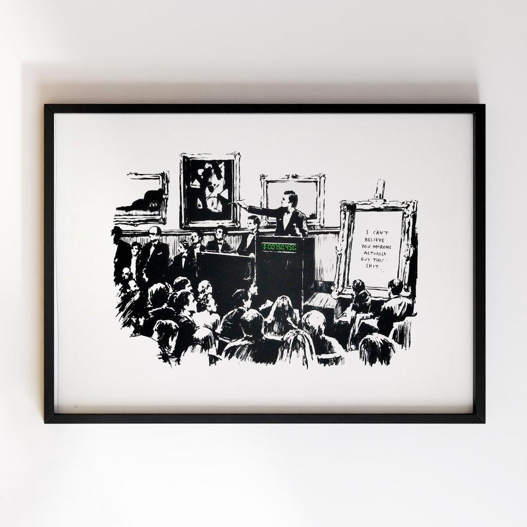 Постер Banksy Morons #2