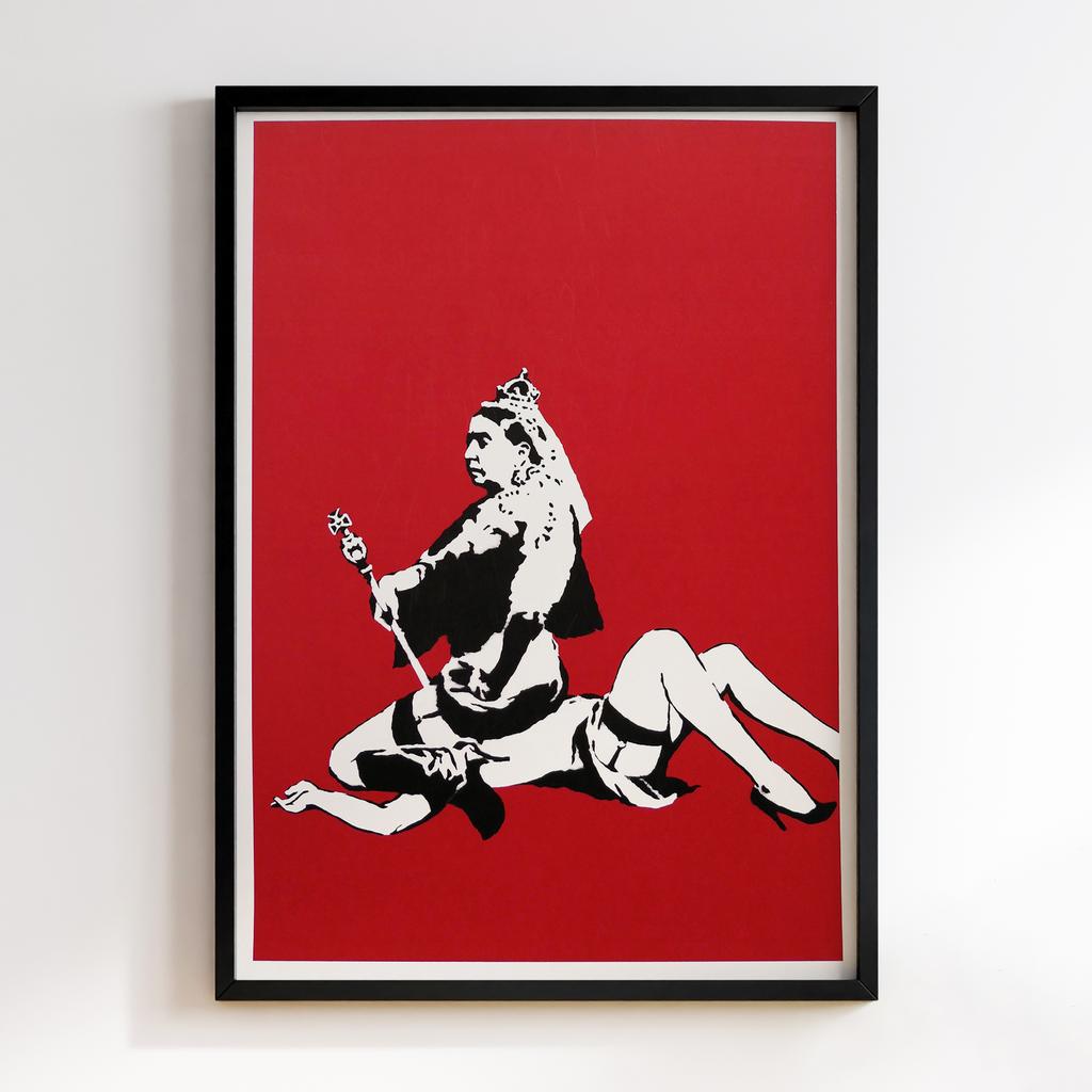 Постер Banksy Queen Victoria
