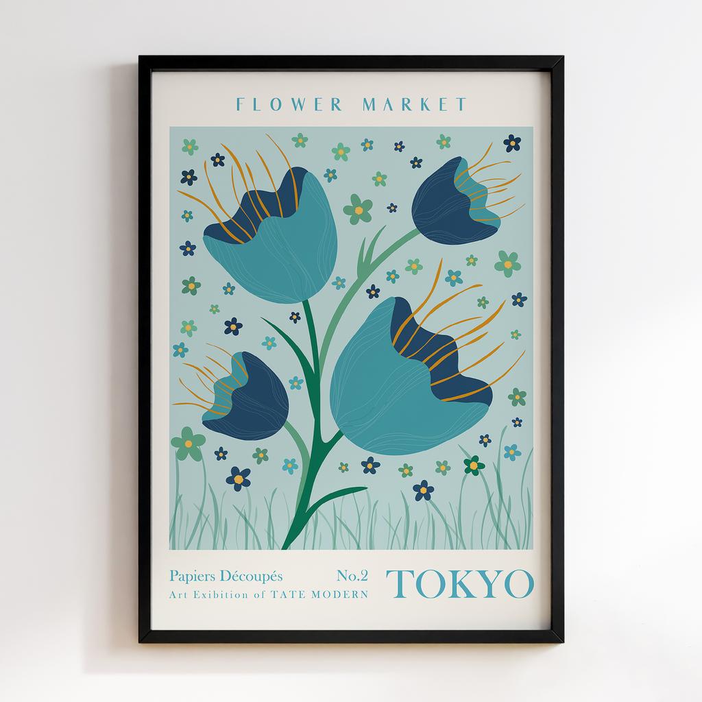 Постер Flower Market FM004