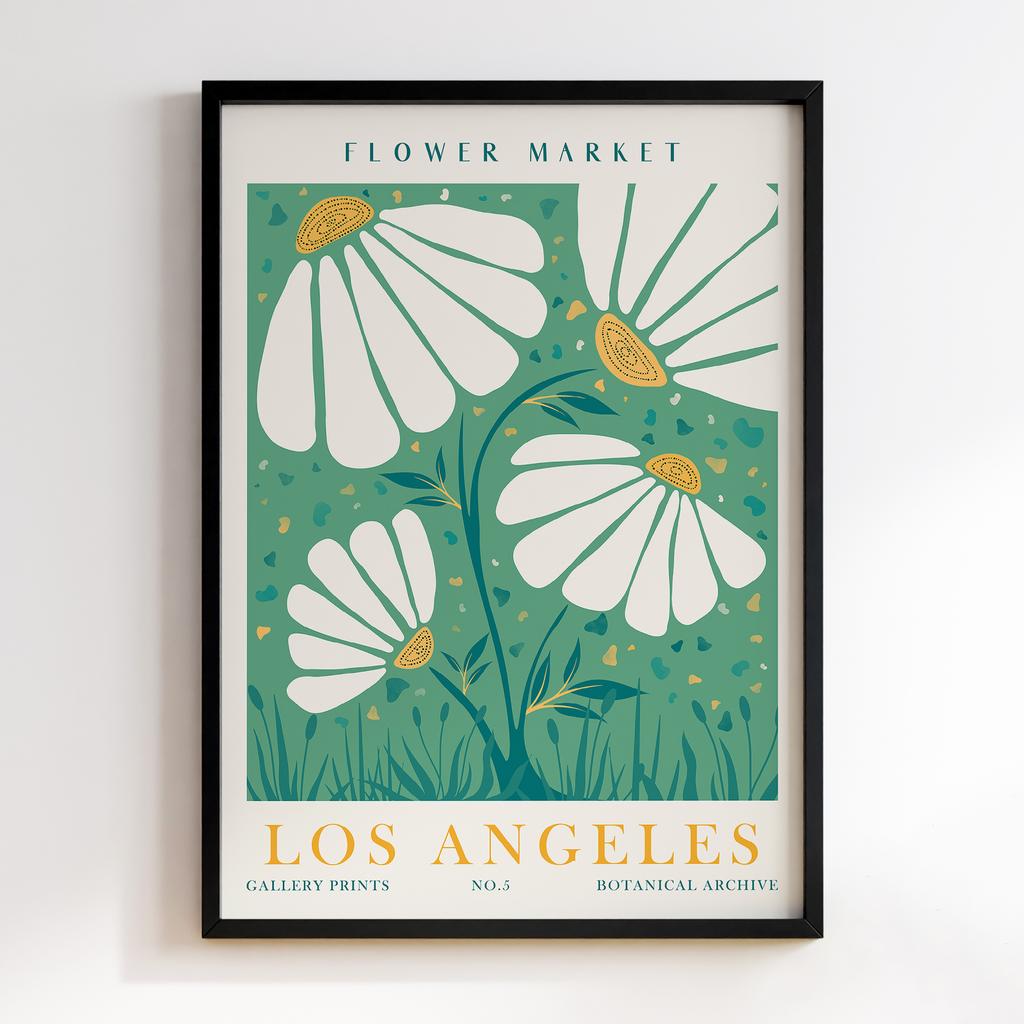 Постер Flower Market FM006