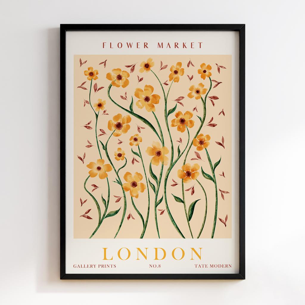 Постер Flower Market FM007