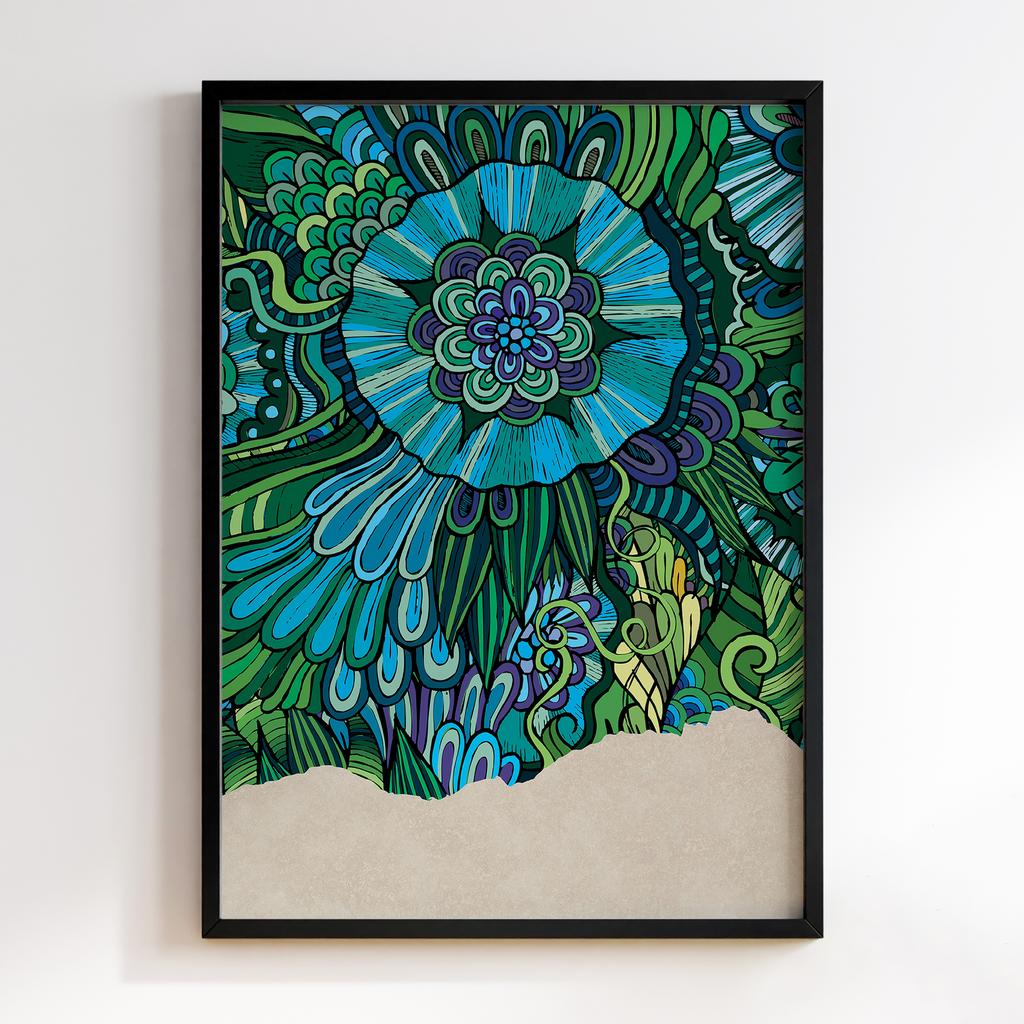 Постер Flower Abstract FA02