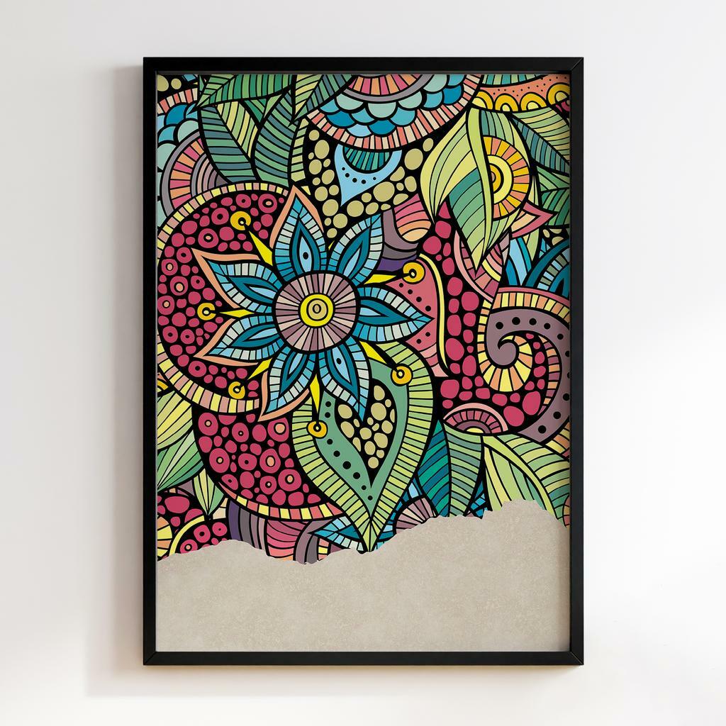 Постер Flower Abstract FA03